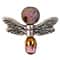 Glass & Metal Dragonfly Beads, 20mm by Bead Landing™